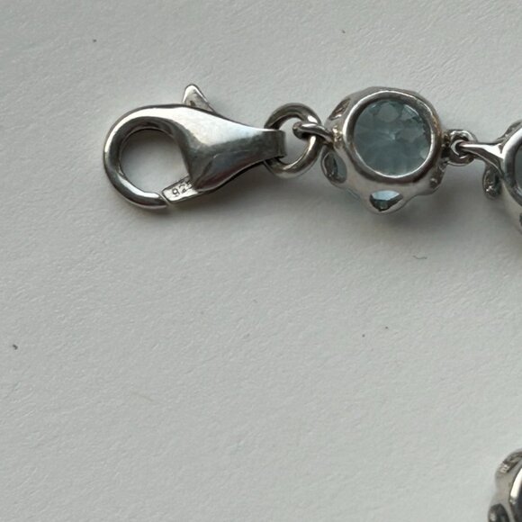 Blue Nile Sky Blue Topaz Bracelet in Sterling Silver - Picture 11 of 11
